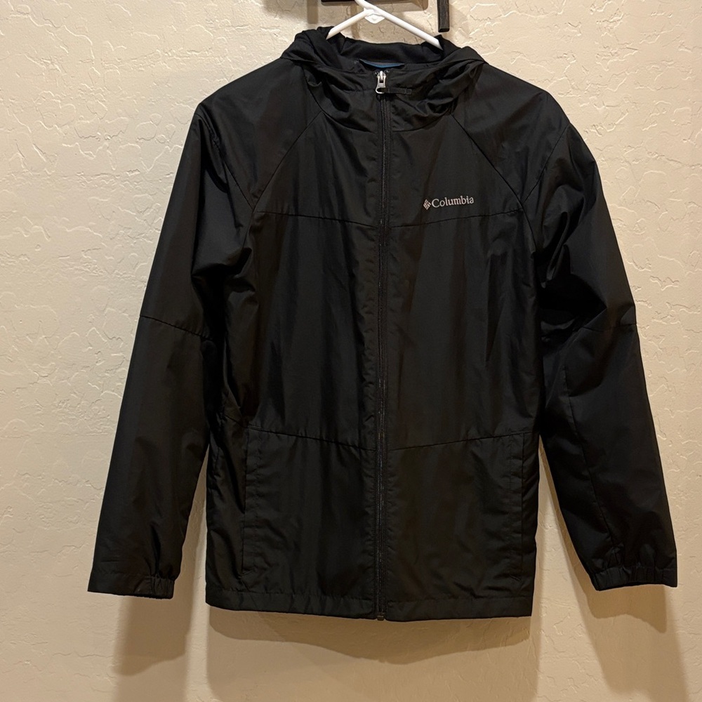 Columbia Men's Black Windbreaker Jacket
